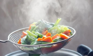Vegetales al vapor