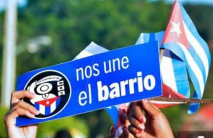 Nos une el barrio, eslogan de los CDR