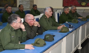 Miguel Díaz-Canel visita Zona de defensa «Latinoamericanos» en el Cerro