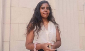 Heydy Darías, estudiante y coordinadora estudiantil de la Cátedra Unesco